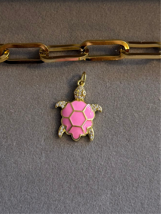 The Hot Pink Summertime Turtle